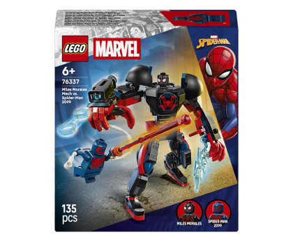 Klocki LEGO® LEGO Marvel 76337 Miles Morales kontra Spider-Man 2099